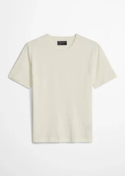 T-Shirt regular aus weichem Slub-Jersey
