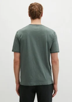 T-Shirt regular aus weichem Slub-Jersey