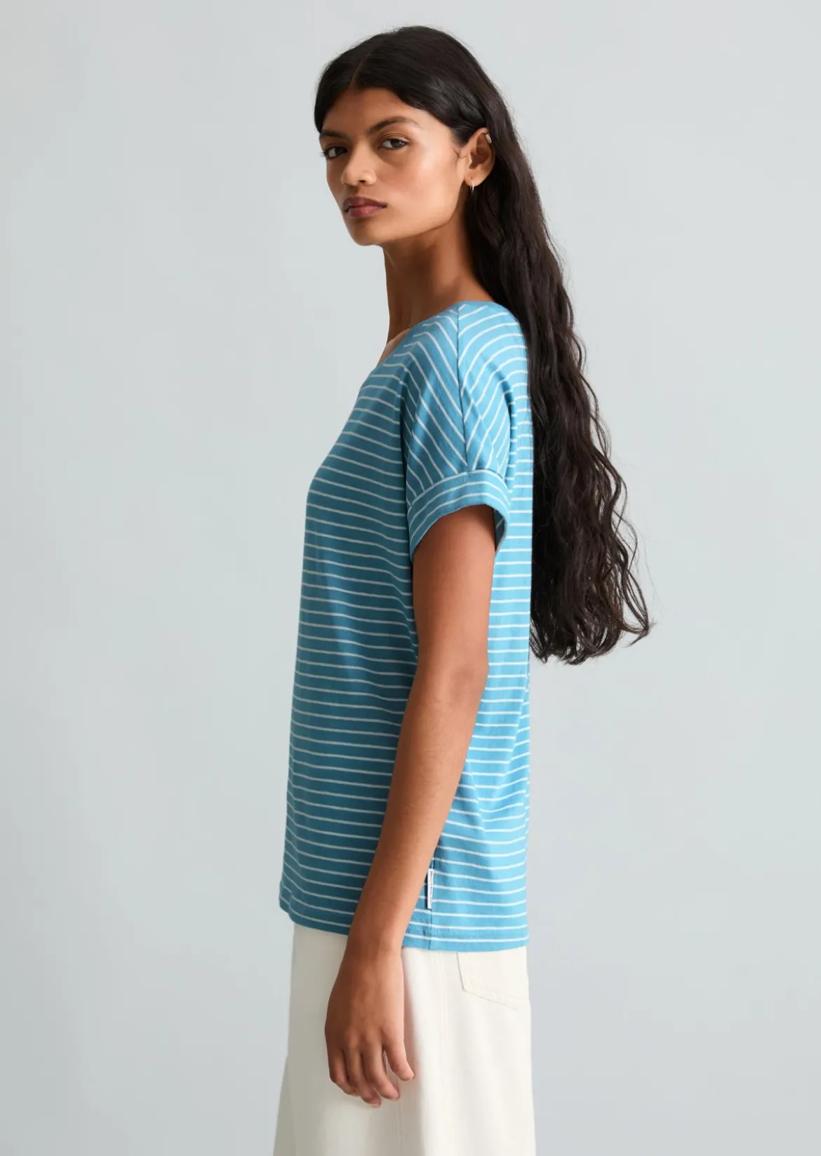 T-Shirt regular aus weichem Single Jersey