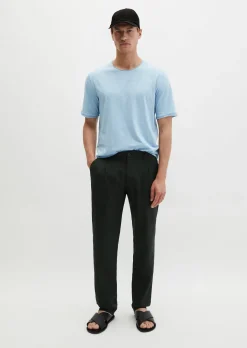 T-Shirt regular aus weichem Slub-Jersey