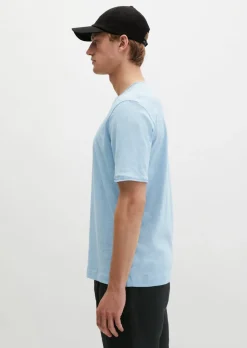 T-Shirt regular aus weichem Slub-Jersey