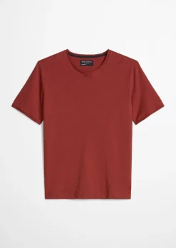T-Shirt regular aus weichem Slub-Jersey