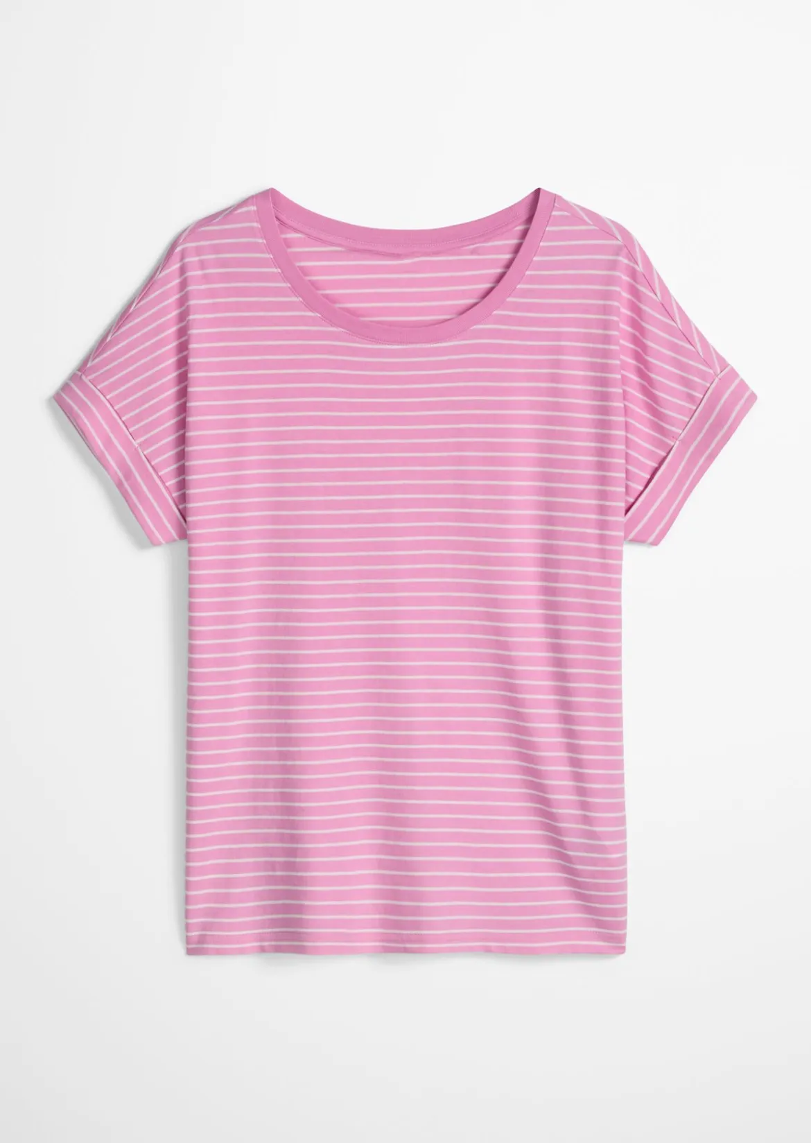 T-Shirt regular aus weichem Single Jersey
