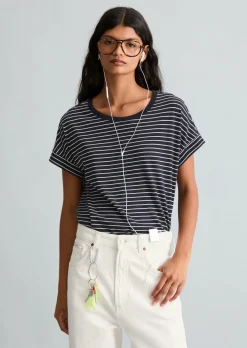 T-Shirt regular aus weichem Single Jersey
