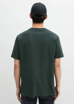T-Shirt regular garment-dyed aus reiner Bio-Baumwolle