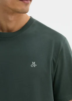 T-Shirt regular garment-dyed aus reiner Bio-Baumwolle