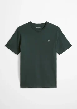 T-Shirt regular garment-dyed aus reiner Bio-Baumwolle
