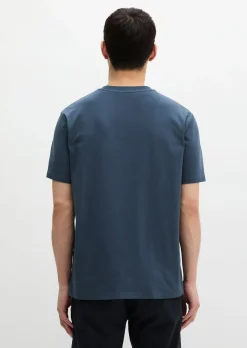T-Shirt regular garment-dyed aus reiner Bio-Baumwolle
