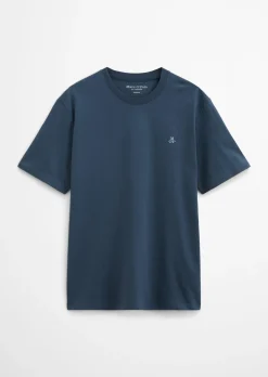 T-Shirt regular garment-dyed aus reiner Bio-Baumwolle