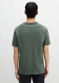 T-Shirt regular garment-dyed aus reiner Bio-Baumwolle