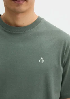 T-Shirt regular garment-dyed aus reiner Bio-Baumwolle