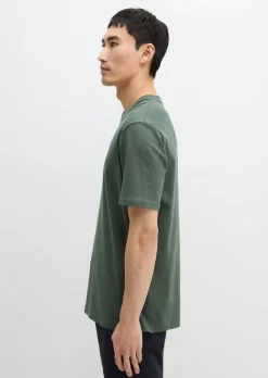 T-Shirt regular garment-dyed aus reiner Bio-Baumwolle