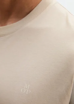T-Shirt regular garment-dyed aus reiner Bio-Baumwolle