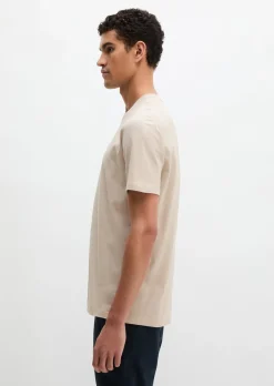 T-Shirt regular garment-dyed aus reiner Bio-Baumwolle