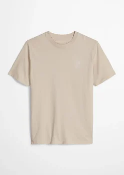 T-Shirt regular garment-dyed aus reiner Bio-Baumwolle