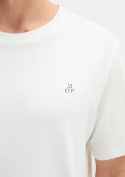 T-Shirt regular garment-dyed aus reiner Bio-Baumwolle
