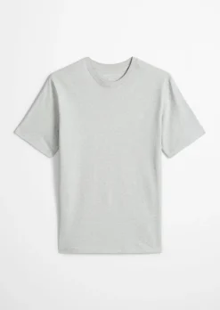 T-Shirt regular garment-dyed aus reiner Bio-Baumwolle
