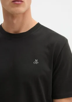 T-Shirt regular garment-dyed aus reiner Bio-Baumwolle