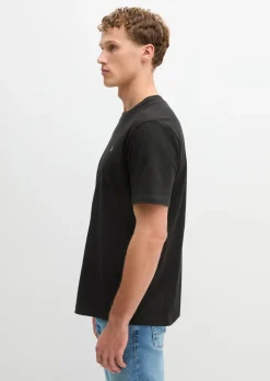 T-Shirt regular garment-dyed aus reiner Bio-Baumwolle