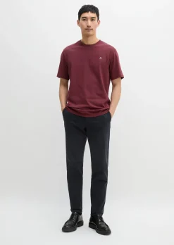 T-Shirt regular garment-dyed aus reiner Bio-Baumwolle