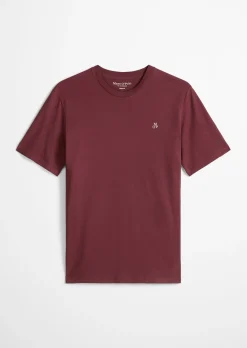 T-Shirt regular garment-dyed aus reiner Bio-Baumwolle