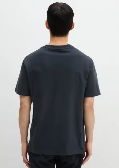 T-Shirt regular garment-dyed aus reiner Bio-Baumwolle