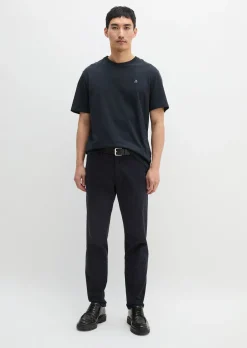 T-Shirt regular garment-dyed aus reiner Bio-Baumwolle