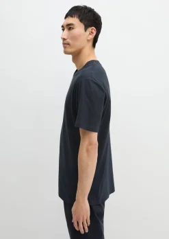 T-Shirt regular garment-dyed aus reiner Bio-Baumwolle