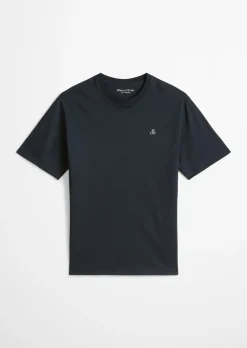 T-Shirt regular garment-dyed aus reiner Bio-Baumwolle