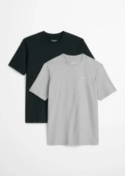 T-Shirt regular im 2er Pack