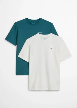 T-Shirt regular im 2er Pack