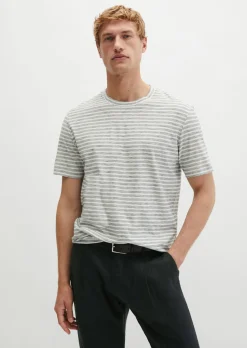 T-Shirt regular in softem Slub-Jersey