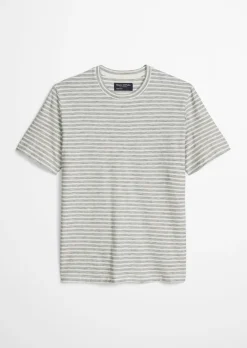 T-Shirt regular in softem Slub-Jersey