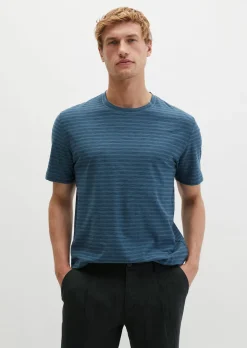 T-Shirt regular in softem Slub-Jersey