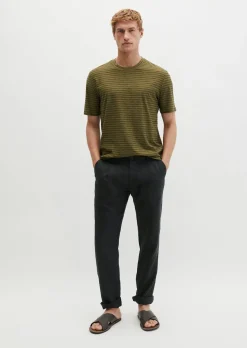 T-Shirt regular in softem Slub-Jersey
