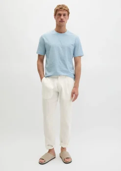 T-Shirt regular in softem Slub-Jersey