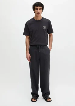 T-Shirt regular mit sommerlichem Rückenprint