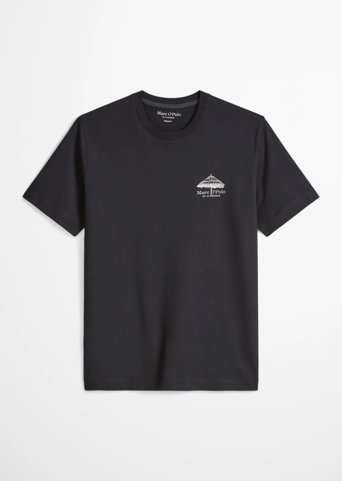 T-Shirt regular mit sommerlichem Rückenprint