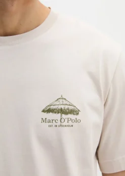 T-Shirt regular mit sommerlichem Rückenprint