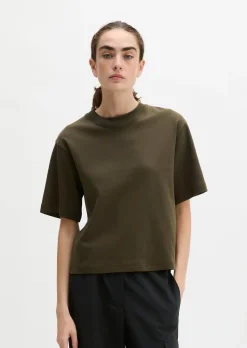 T-Shirt relaxed aus Interlock-Jersey