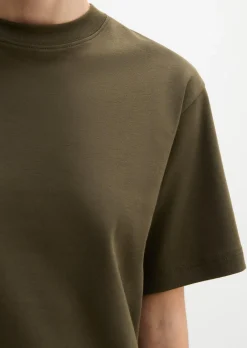 T-Shirt relaxed aus Interlock-Jersey