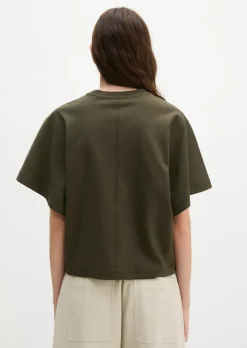 T-Shirt relaxed aus Interlock-Jersey
