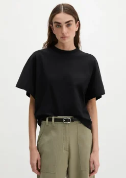 T-Shirt relaxed aus Interlock-Jersey
