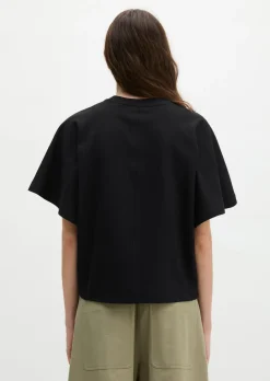 T-Shirt relaxed aus Interlock-Jersey