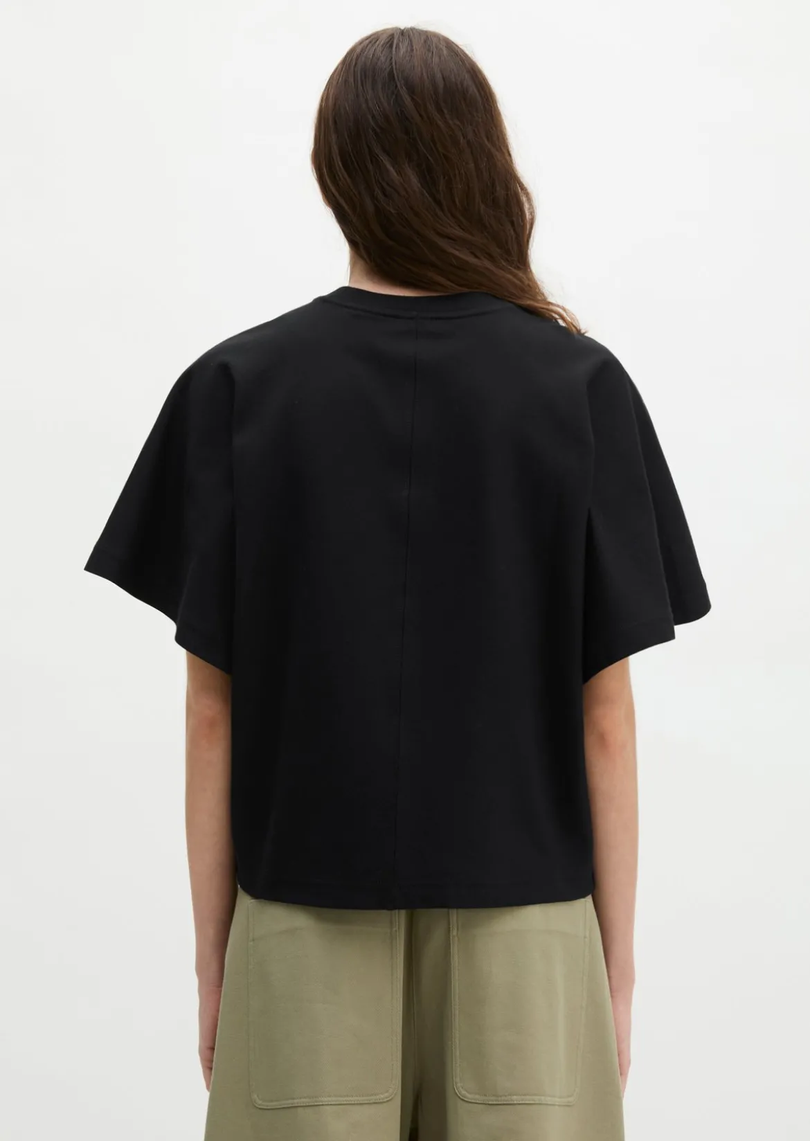 T-Shirt relaxed aus Interlock-Jersey
