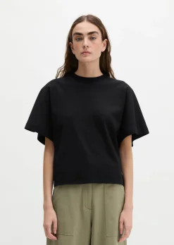 T-Shirt relaxed aus Interlock-Jersey