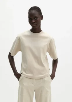 T-Shirt relaxed aus Interlock-Jersey