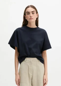 T-Shirt relaxed aus Interlock-Jersey