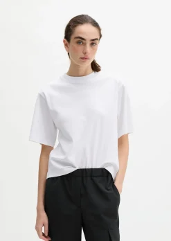 T-Shirt relaxed aus Interlock-Jersey