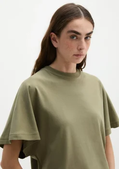 T-Shirt relaxed aus Interlock-Jersey